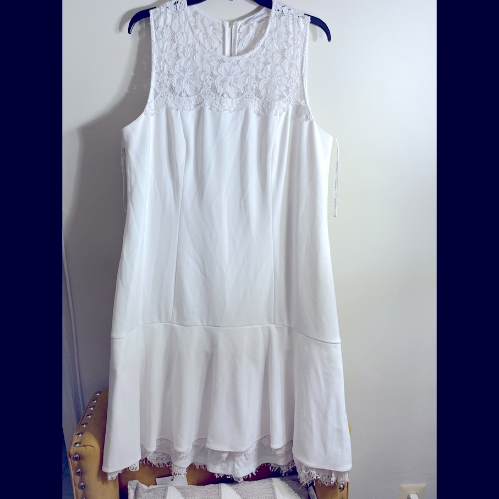 Women’s Calvin Klein white dress